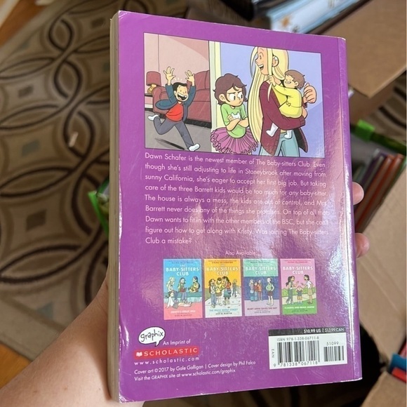 THE Baby-Sitters Club 5 - Dawn and the Impossible Three (paperback) EUC - Picture 3 of 8